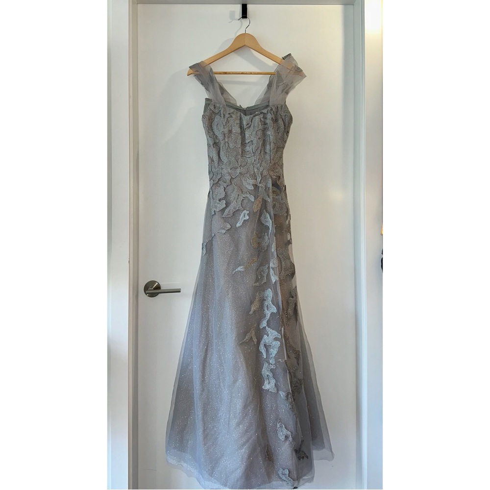Rene Ruiz Princess Silver Gown
